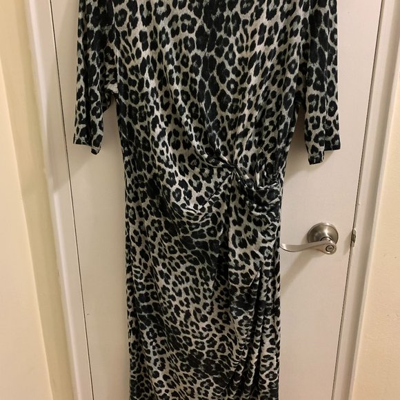 Animal print black and white dress by Pink Tartan - Picture 2 of 6